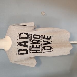 Father's day shirt Dad a son's first hero a Daughter first love shirt